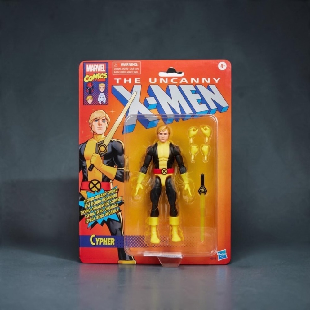 Marvel Legends Cypher Uncanny X-Men Retro Card 6" Target Exclusive New Sealed